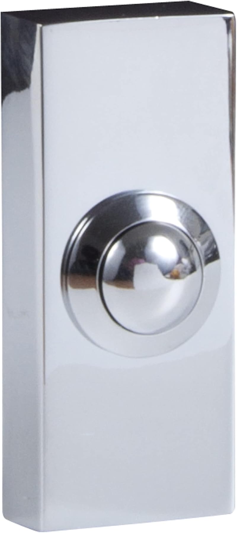 Byron Wired Bell Push Surface Mounted Chrome
