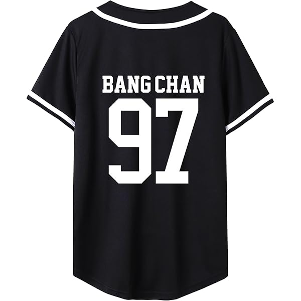 Amazon.com: SKZ Baseball Jersey Skz Felix Bangchan Hyunjin