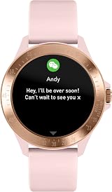 Harry Lime Pink Smart Watch w/ White True Wireless Earbuds - iOS Android view 8