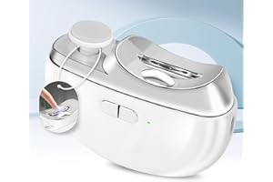 SUPERZZKKE Electric Nail Clippers - 3 in 1 Baby Nail Clippers with LED & Catcher, 2-Speed Rechargeable Trimmer & Polisher, Safe Fingernail Care for Kids, Women, Seniors, Caregivers