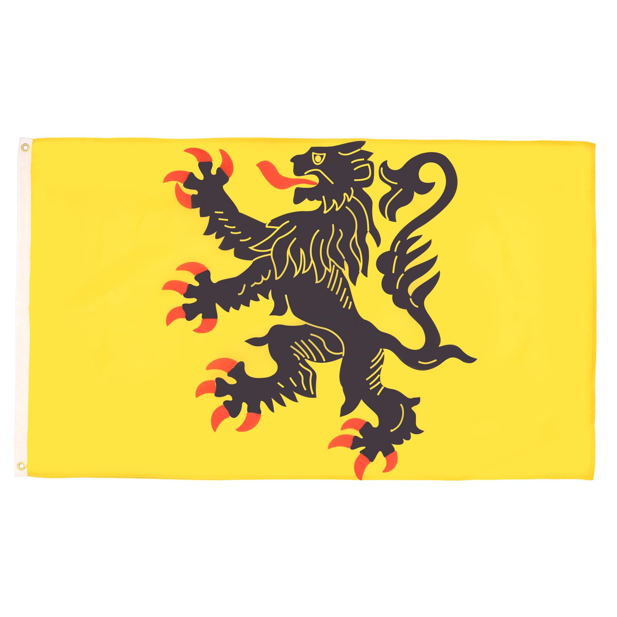 AZ FLAG - Nord-Pas-De-Calais Flag - 3x5 Ft - 100D Polyester French Region Of Nord-Pas-De-Calais Banner with Two Metal Grommets - Fade Resistant - Vivid Colors - 3' x 5' Feet - 150x90 Cm — image 1