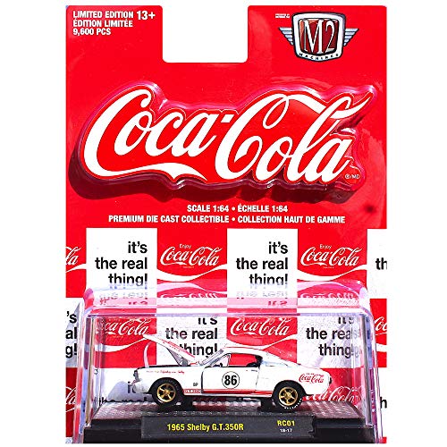 DieCast 1965 Shelby GT350R Coca Cola M2 Machines 1:64 Limited Edition