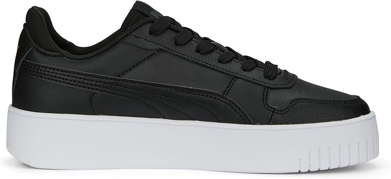 Women Carina Street Scarpe da ginnastica, Black Rose Gold White Metallic, 39 EU