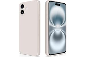 GiiYoon Silicone Case Compatible with iPhone 16, Full Body Silky Soft Touch Phone Case with Camera Protection, Shockproof Cov