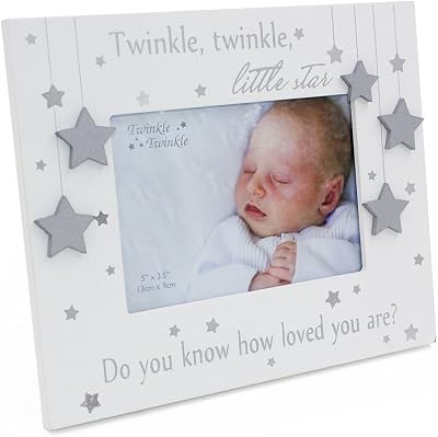 Bambino Baby Gift Photo Frame Twinkle Twinkle Little Star