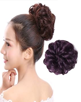 Barran Hairpiece Hair Wrap Scrunchie Scrunchy Updos Curly Messy