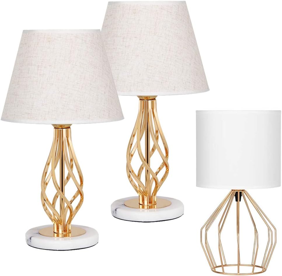 gold vintage lamp