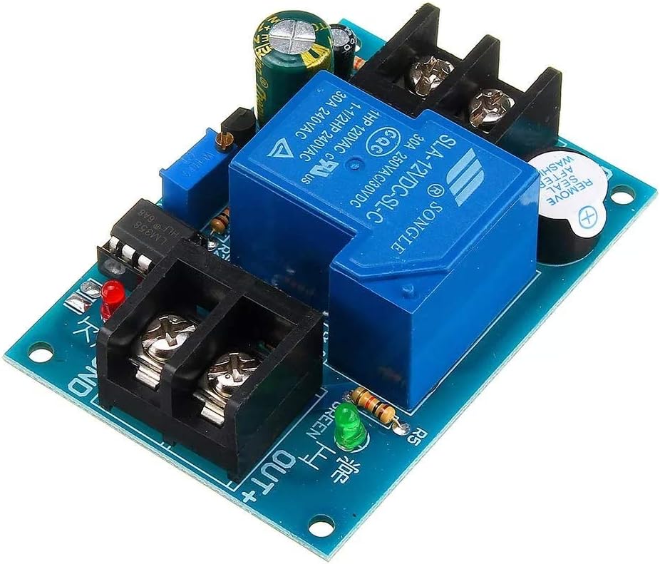 Development board module, Universal 12V Battery Anti-discharge Controller with Delay Anti-over-discharge Protection Board Low Voltage Undervoltage Protection