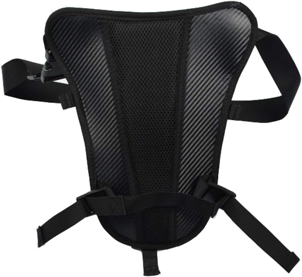 Cycling Leg Bag Motorcycle Waist Pack for Men Women Outdoor Travel Sports Bike Hiking Riding Cycling Tactical Walking Thigh Drop Bum Hip Fanny Belt Pouch Cell Phone Purse Black Gray - Image 3
