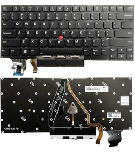 KBRPARTS Replacement Keyboard for Lenovo ThinkPad X1 Carbon Gen