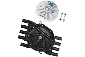 ACROPIX Ignition Distributor Set, Distributor Cap and Rotor Kit, for Chevrolet Express 1500 1996-2002, Plastic, 10452459 1045
