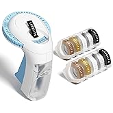 Labelife Embossing Label Maker Machine with Tapes,Omega S Vintage Embossed Label Maker,Retro Embossing Machine with 3 Rolls 3D Embossing Label Tapes Waterproof for Home Office Kids DIY Crafting, Blue