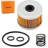 Oil Filter &amp; Spring O-Ring for Honda Fourtrax Sportrax TRX 250 300 400 XR XL NX 250 350 400 500 600 650 1985-2024