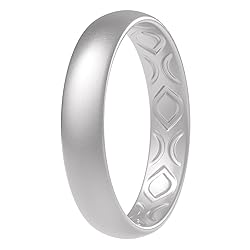 ThunderFit Women Breathable Silicone Promise Rings