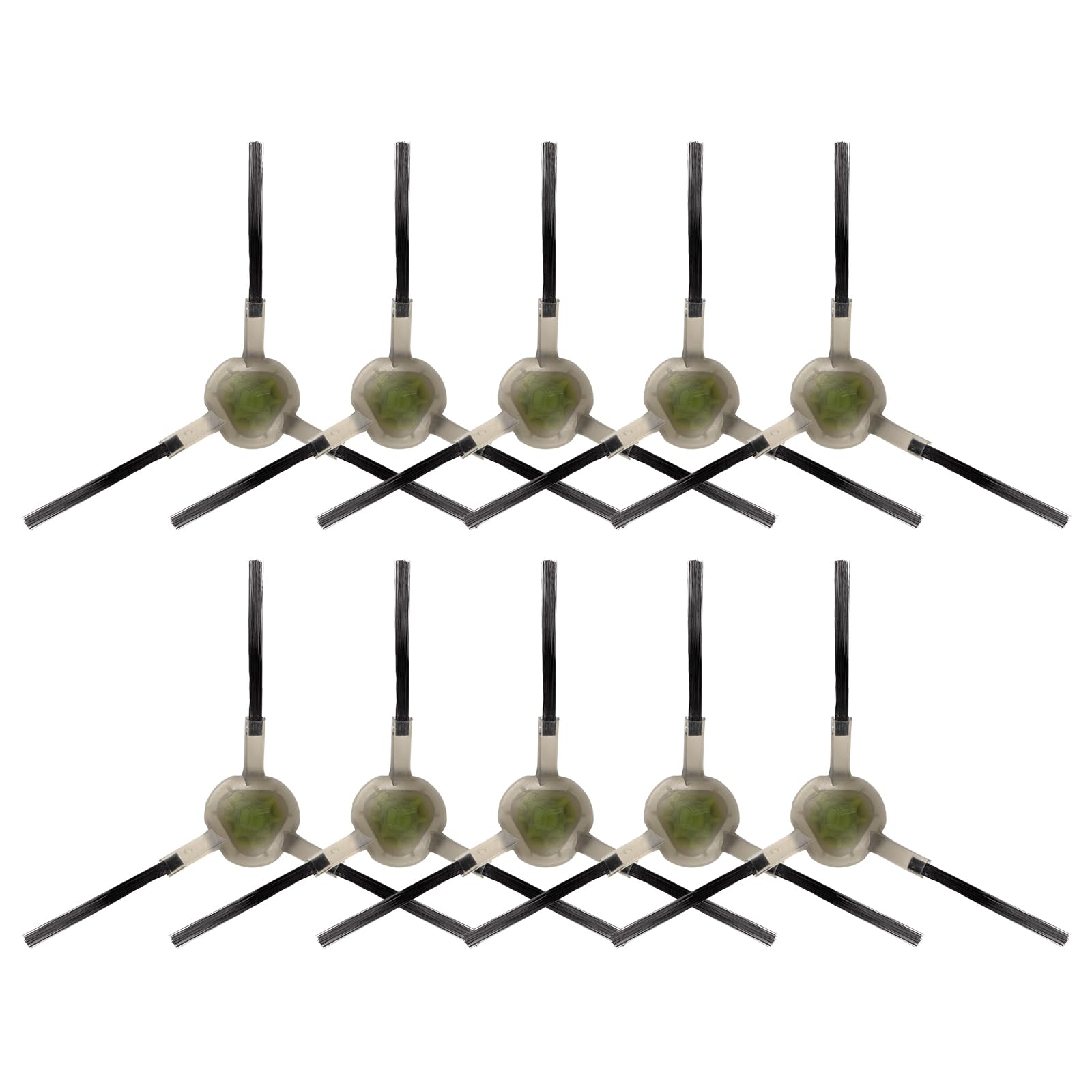Photo 1 of (10 Pieces) Side Brush Lefant M3, M330 Pro, M2 Pro, M1, M320, M310, M210B M210 Pro M210P M213S M210S M210 M213, OKP Life K2 K3 K3A K4 K5 Robot Vacuum, Replacement Parts Side Brushes Accessories
