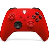 XBOX Wireless Gaming Controller | Pulse Red | Textured triggers and bumpers, Hybrid D-pad, XBOX Wireless, Bluetooth, USB-C, Play across Console &amp; PC &amp; Cloud Devices