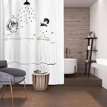 Zgp Badezimmer Duschvorhang Wasserdicht Verdickte Mehltau Bad