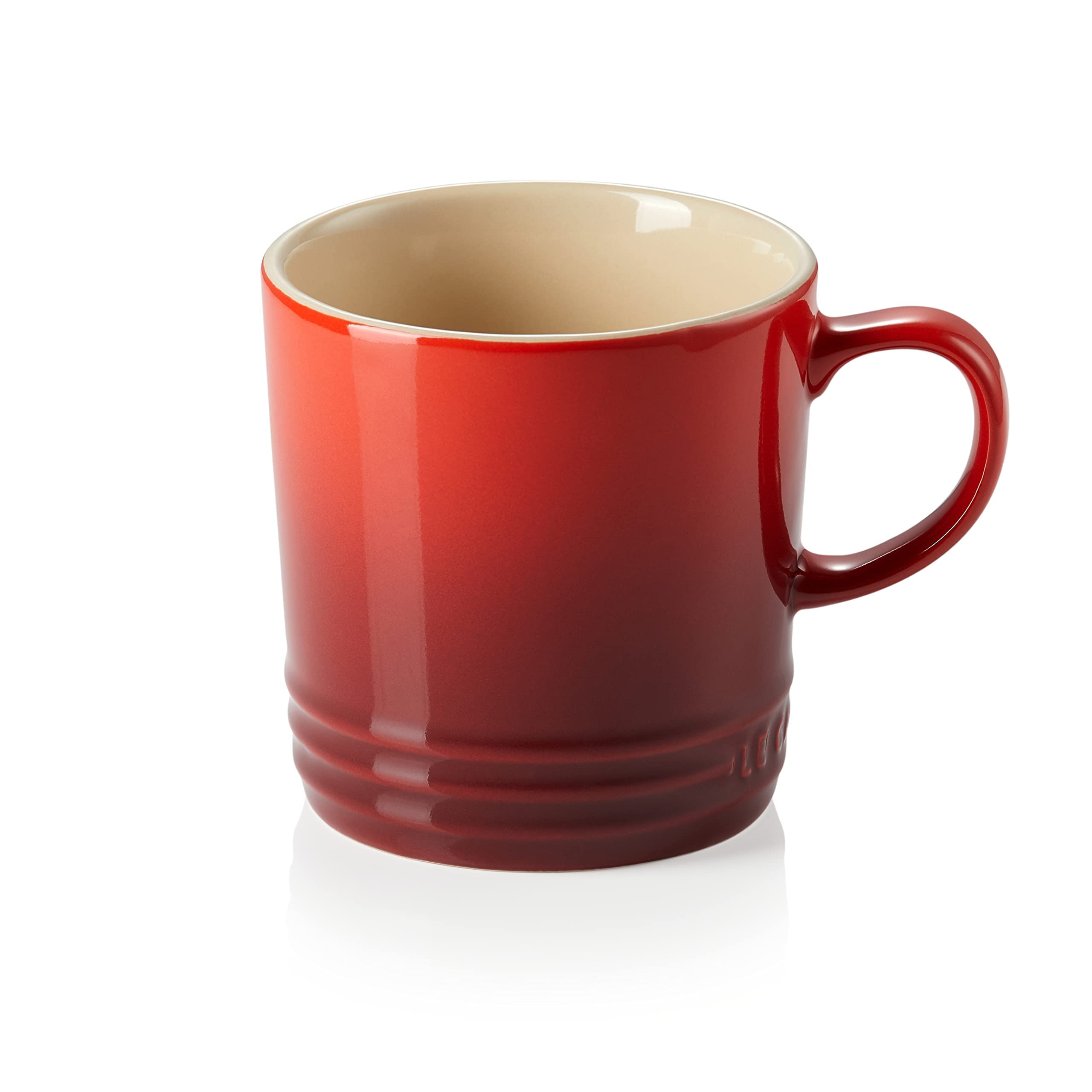 LE CREUSET Stoneware Coffee Mug, 350 ml, Cerise, 70302350600002