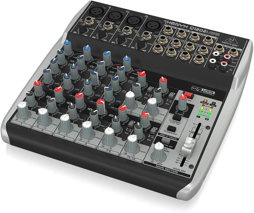 Behringer Q1202USB Xenyx Small Format Mixer BigaMart