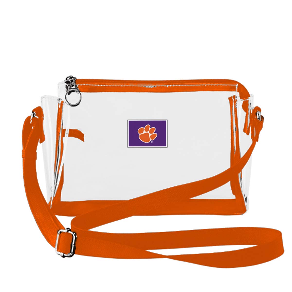 Amazoncom San Clemson Tigers Clear Stadium Compiant Purse