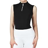 Harrison Howard Equestrian Shirts for Women Sleeveless Horse Riding Lightweight Quick-Dry Riding Shirts for Women