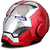 Helmet Man MK5 1:1 Cosplay Mask Electronic Open/Close Voice Control for Adult Superhero Movie Role-Playing Helmet Touch Sensor