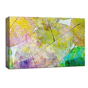 for Living Room Bedroom Home Artwork Paintings Leaf