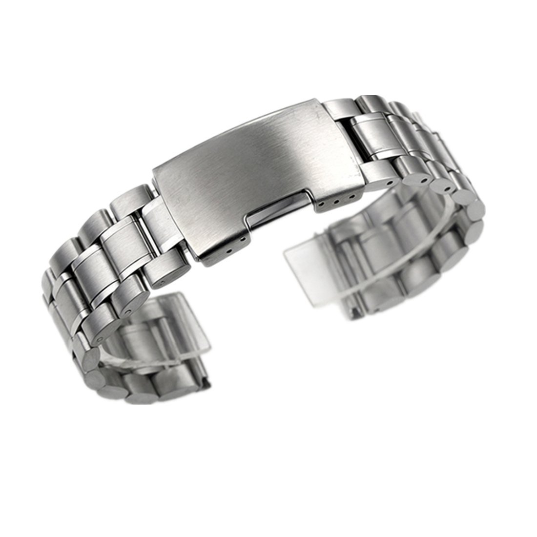 ZEIGER Men Replacement Metal Wrist Watch Band