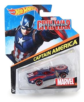 Hot Wheels Marvels Captain America Civil War Toy Car