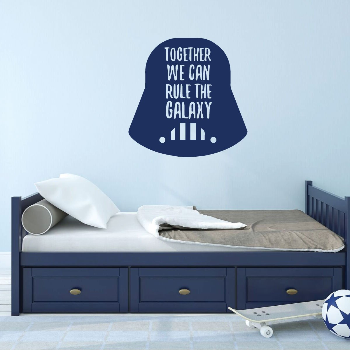 Amazon Com Darth Vader Wall Decal Together We Can Rule