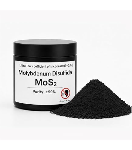 MicroLubrol Molybdenum Disulfide Moly MoS2 Powder Super Fine 1-2