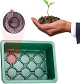 Fuuner Seed Trays 12 Pack 144 Cell Propagator with Lids Adjustable Vents view 7