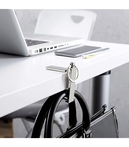 Or  Lot De 2 Crochets Pour Sac à Main, Crochets Pliables Pour Sac Support De Table Ou De Bureau Pour Suspendre Sacs Et Petits Objets 98081617