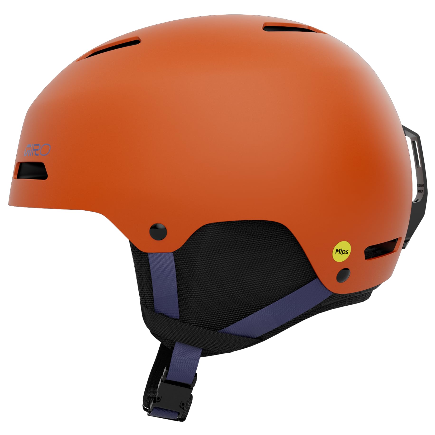 Giro Ledge MIPS Snow Helmet - Matte Orange - Size S (52-55.5cm) Image
