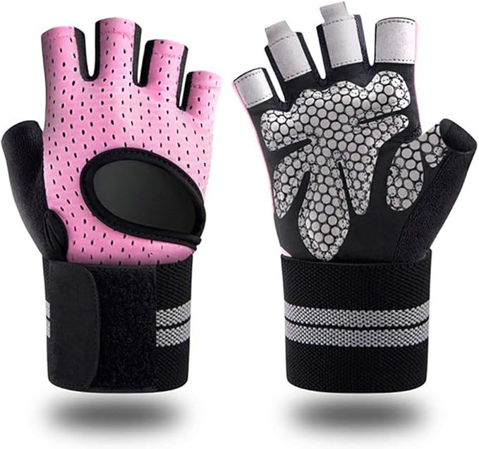 Fitness Gloves, Half Finger Gym Fitness Gloves