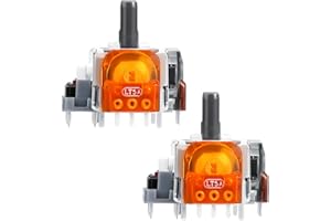 Csvrzuwo TMR Joystick Hall Effect Sensor Anti-Drift Stick, High Precision Control 3D Joystick Replacement Parts Repair Access