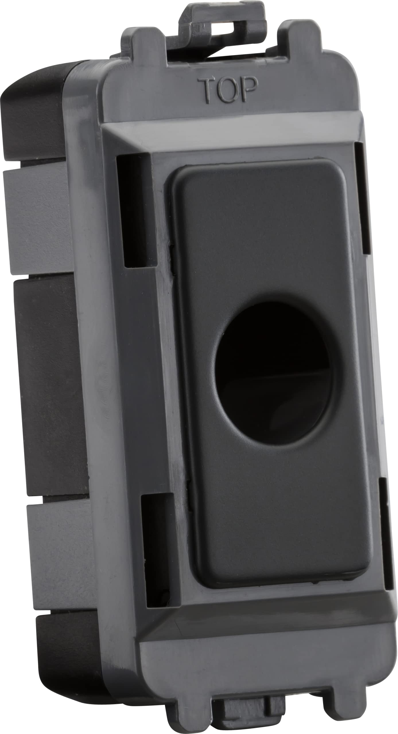 Flex Outlet Module (up to 10mm) - Anthracite