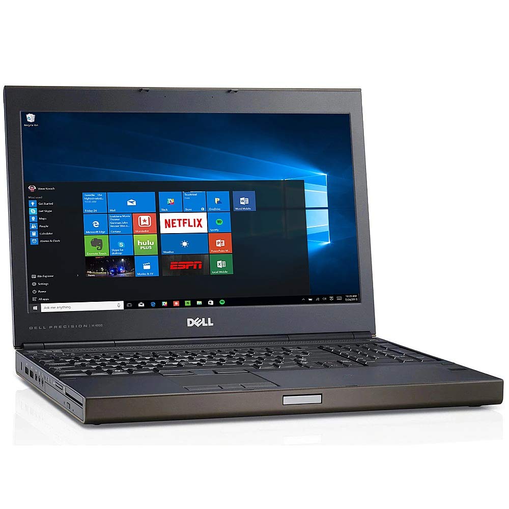 Dell Precision M4800 Intel Core i7-4900MQ 2.80 GHz 320 GB 16 GB (Renewed)