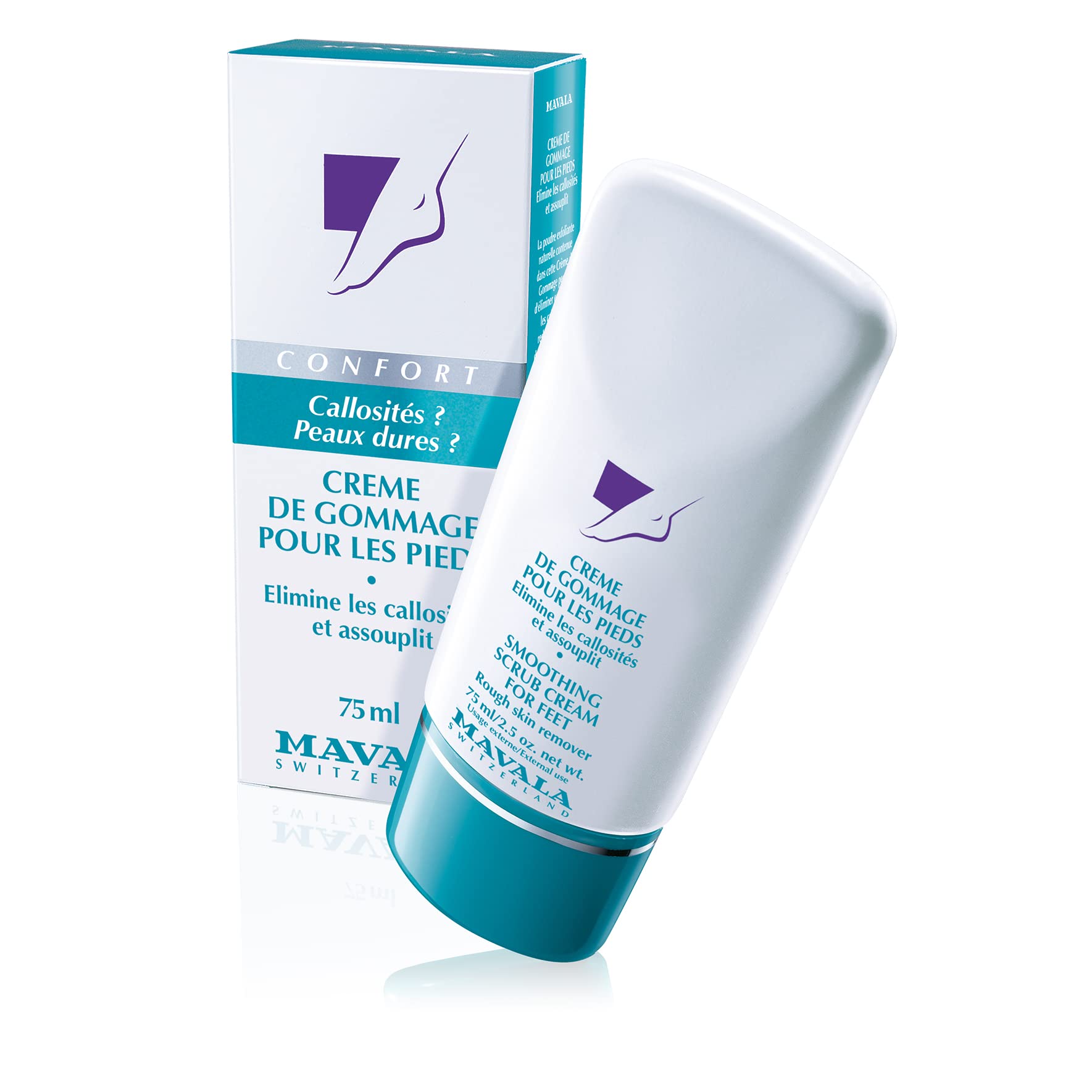 Mavala Smoothing Scrub Cream for Feet,,, Pack of1