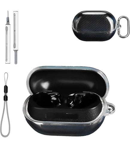 Amazon.com: Case for SoundPEATS H3 True Wireless Earbuds,Soft