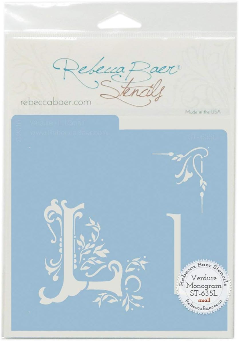Rebecca Baer Stencil 5.75"X5.75"-L