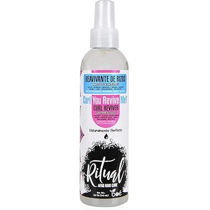 Ritual Afro Curl Activator Spray 245ml Curl Activator With Blend