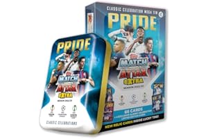 Topps Match Attax Extra 22/23 - UEFA Champions League Football Cards (Mega Tin - Pride)