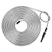 BEAULIFE 304 Stainless Steel Metal Garden Hose with Nozzle-Flexible, Portable & Lightweight 25FT