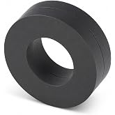 C10 Large Magnet Big Ceramic Ring Magnets OD60 x ID32 x 10mm (Pack of 2) | Large Round Magnets ，Ferrite ring magnets with Holes for Industry Science, DIY &amp; Crafts
