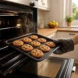 Kitcheneur 4-Pack Baking and Roasting Tray Set 38cm 35cm 28cm Non-Stick view 9