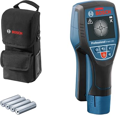 Bosch Professional D-tect 120 Wall Scanner with 4x AA Batteries