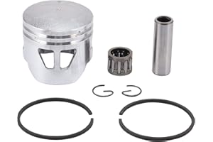 GOOFIT 44mm Piston Kit Assembly Replacement for 2 Stroke 47cc 49cc Zenoah G23LH G2D Goped Sport Liquimatic X-Ped Go-Quad
