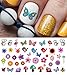 Spring Fever Nail Art Decals Set #2 - Flowers, Bees, Snails & More! Salon Quality!
