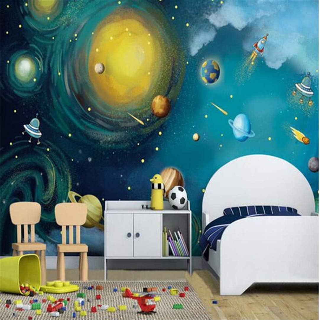 3D Tela no tejida Mural Papel tapiz Custom 3D Mural Wallpaper Cartoon